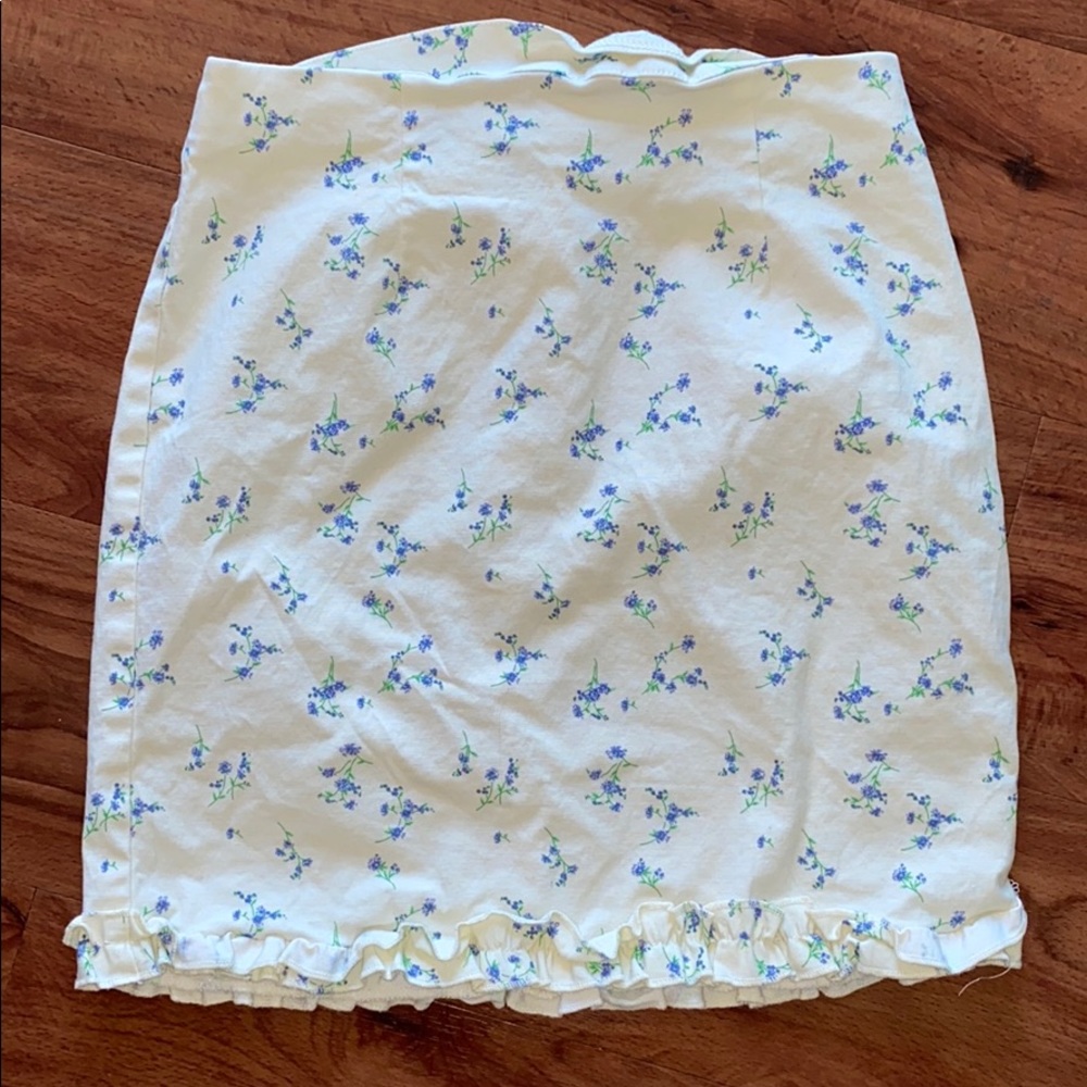 Urban outfitters floral skirt
